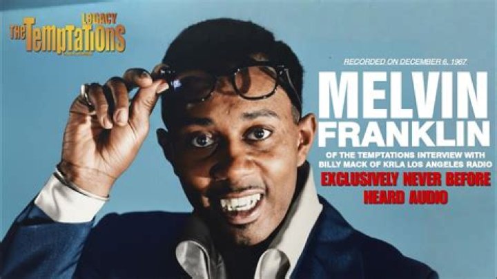 Exploring the Legacy of Melvin Franklin: A Musical Icon