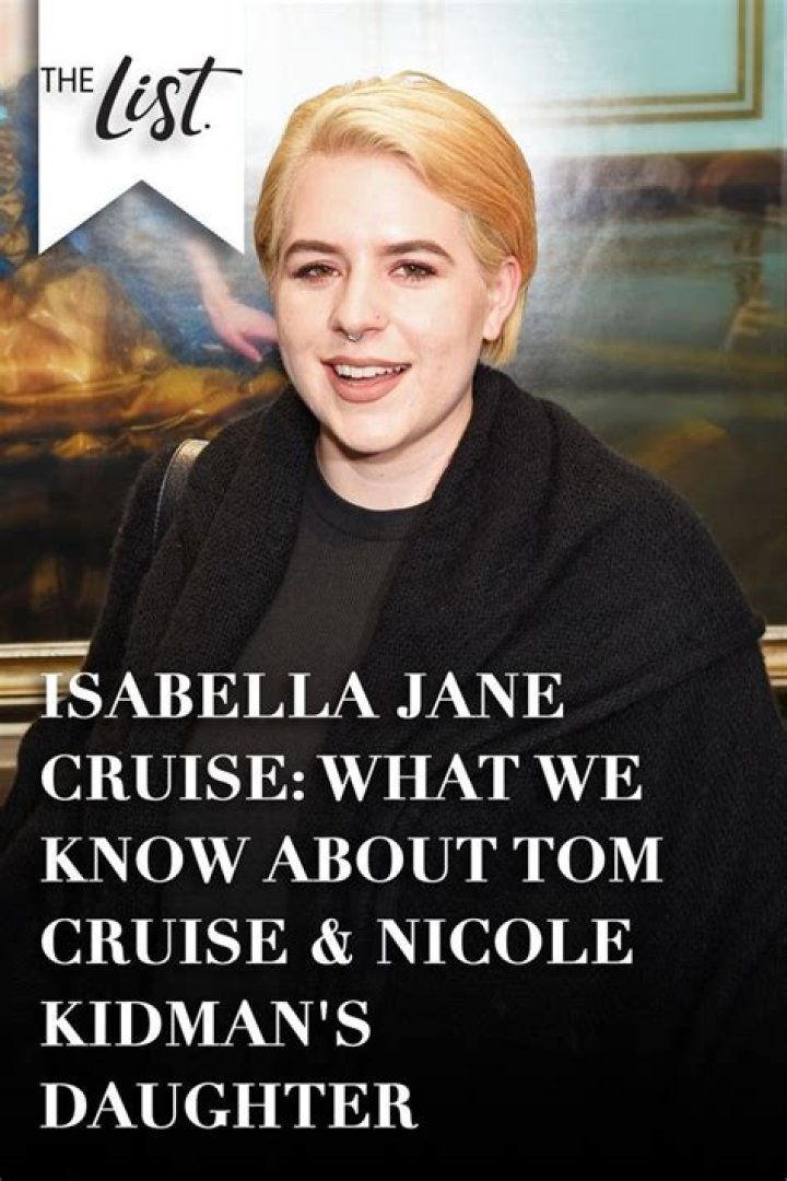 Isabella Jane Cruise: A Rising Star in the Spotlight