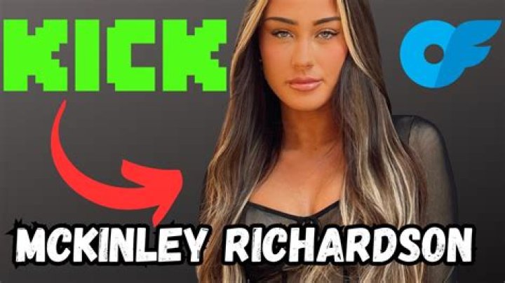 McKinley Richardson OnlyFans: Exploring the Rise of a Social Media Sensation