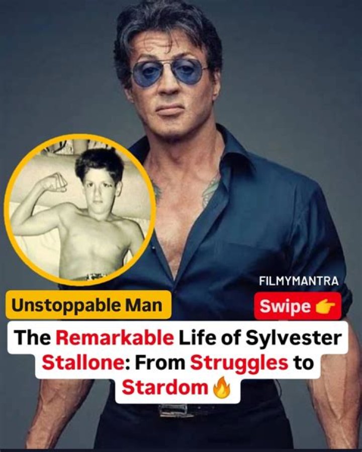 The Inspiring Journey of Sylvester Stallone: From Struggles to Stardom