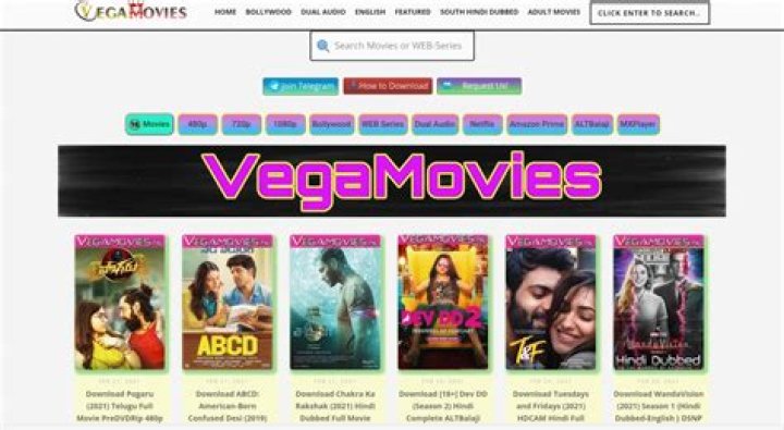 VegaMovies: The Ultimate Destination for 4K Movies in Hindi